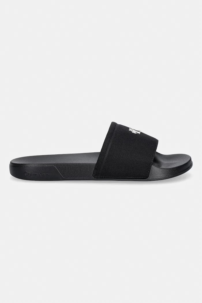 Calvin Klein Kadın ESS SLIDE CANVAS HDW Terlik