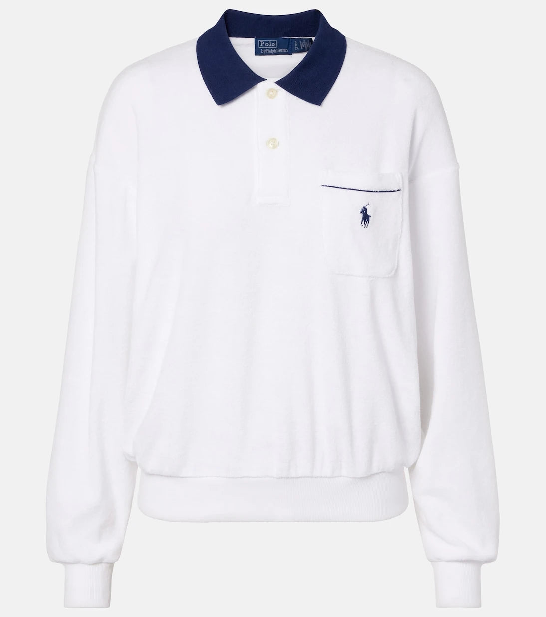 Polo Ralph Lauren - Cotton-blend terry polo shirt