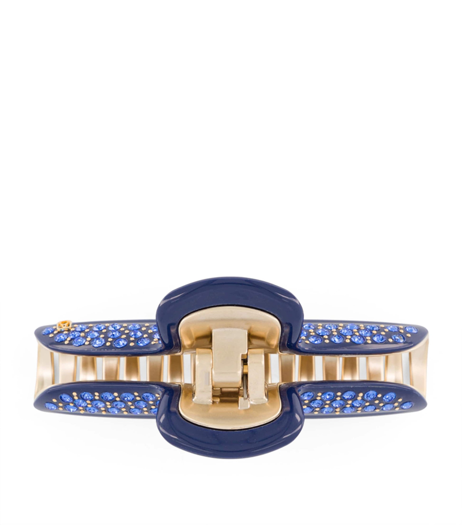 Alexandre de Paris Gold-Plated Crystal-Embellished Claw Hair Clip