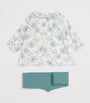 Floral Top and Leggings Set (3 Months-4 Years)