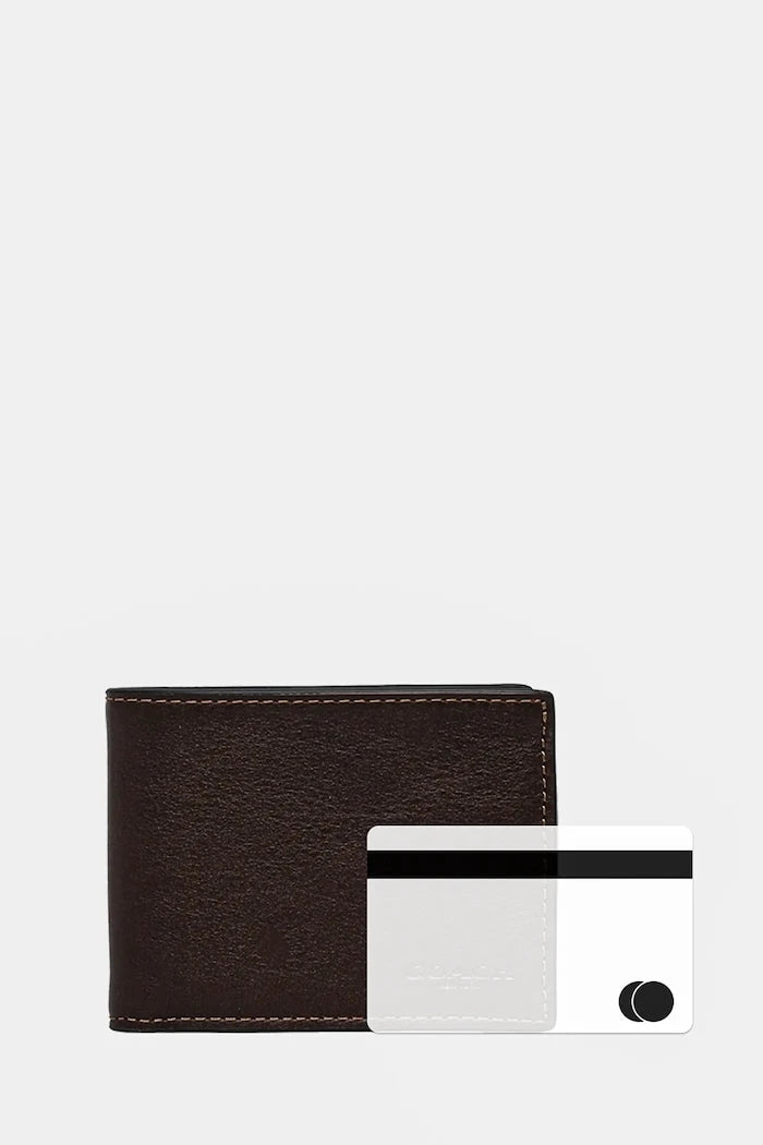 Кожен портфейл Coach