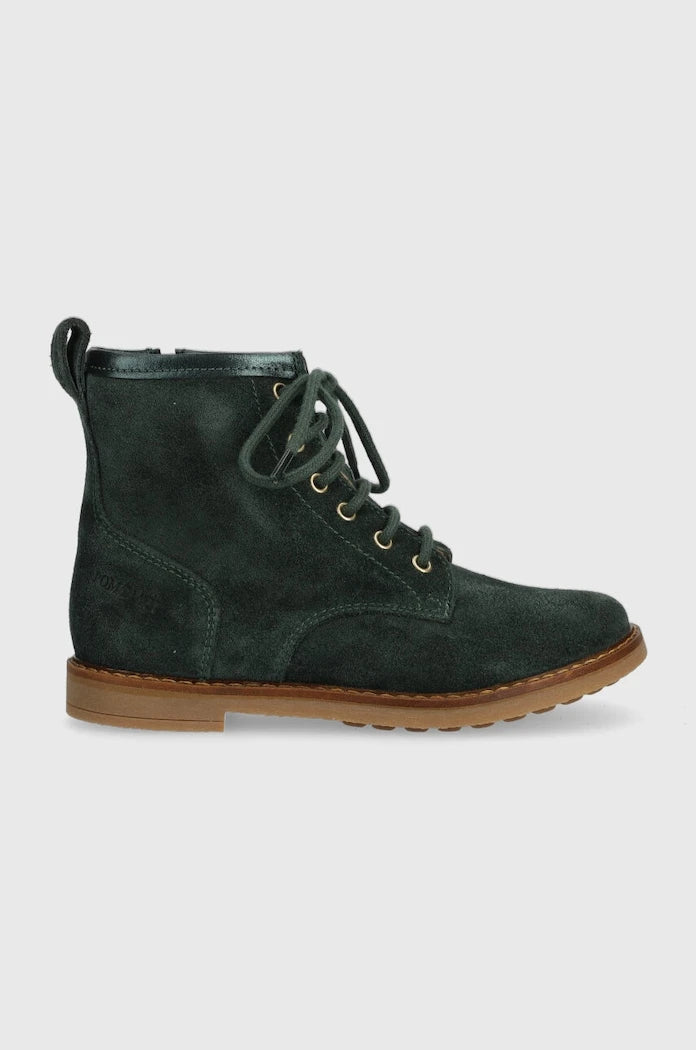 Детски велурени боти Pom D'api TRIP HI LACE