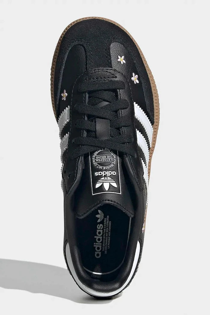 adidas Originals SAMBA OG deri çocuk spor ayakkabısı