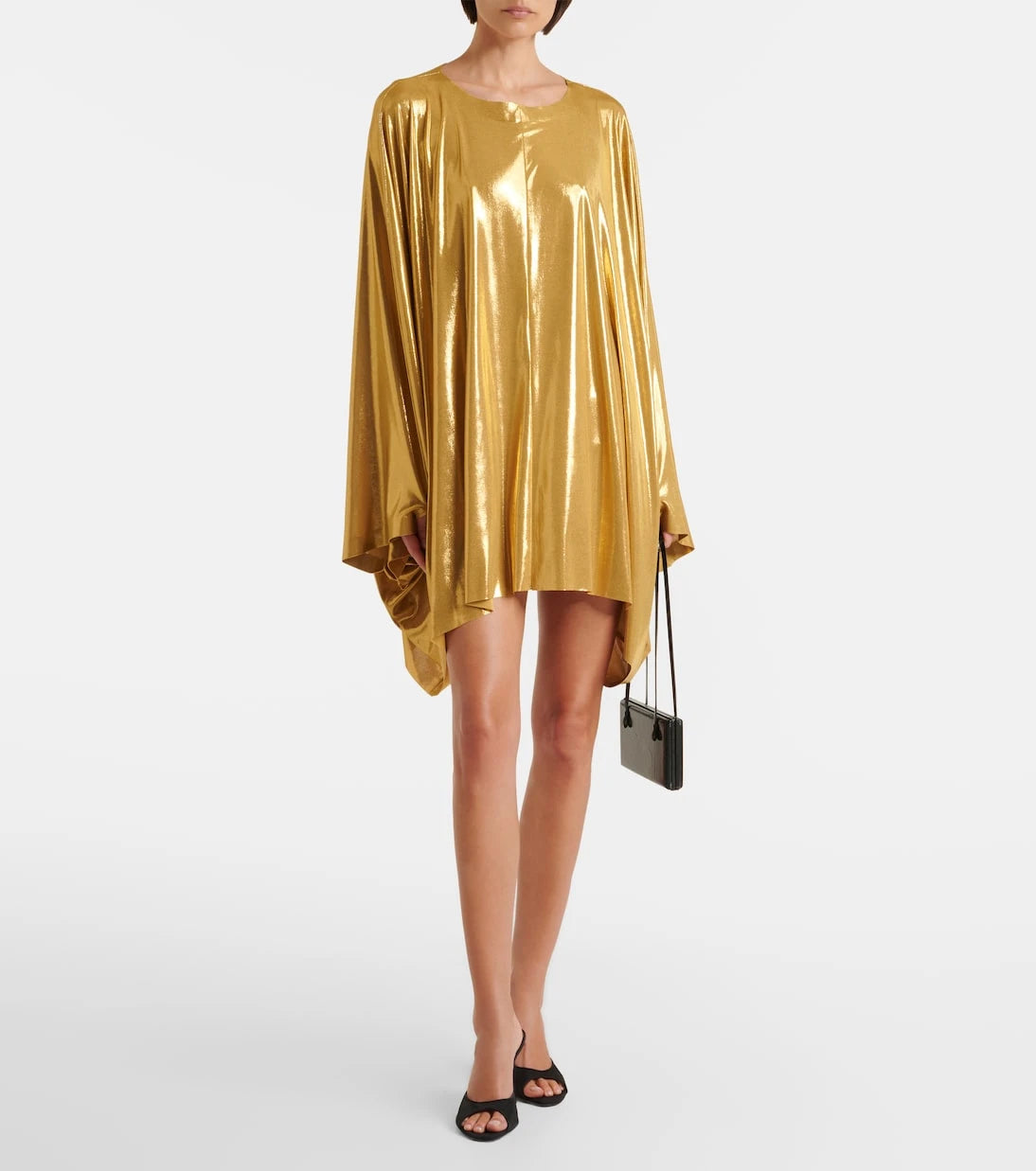 Norma Kamali - Lamé kaftan