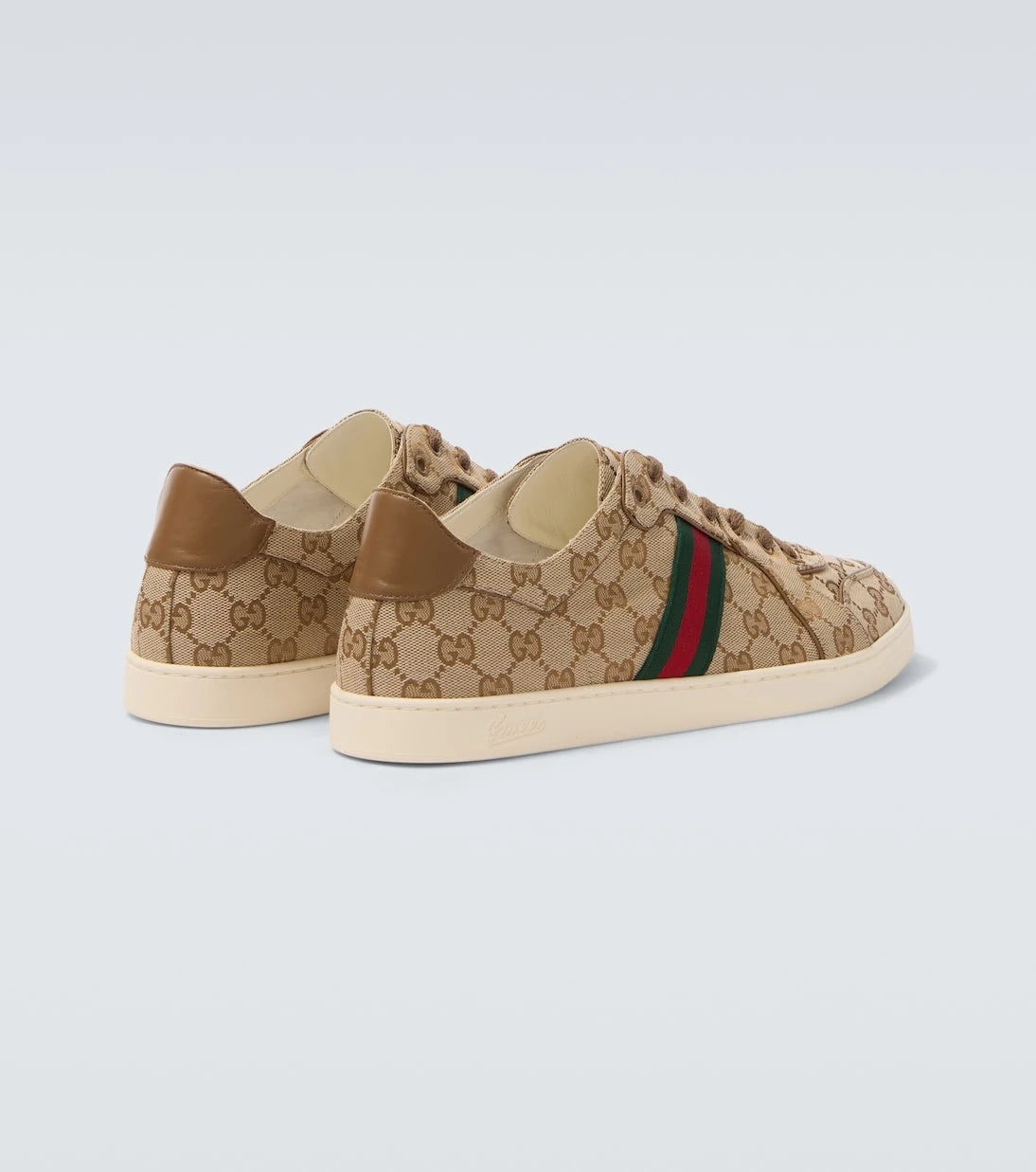 Gucci - Stretch GG canvas low-top sneakers