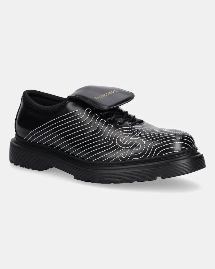 Filling Pieces Derby Football Deri Ayakkabı