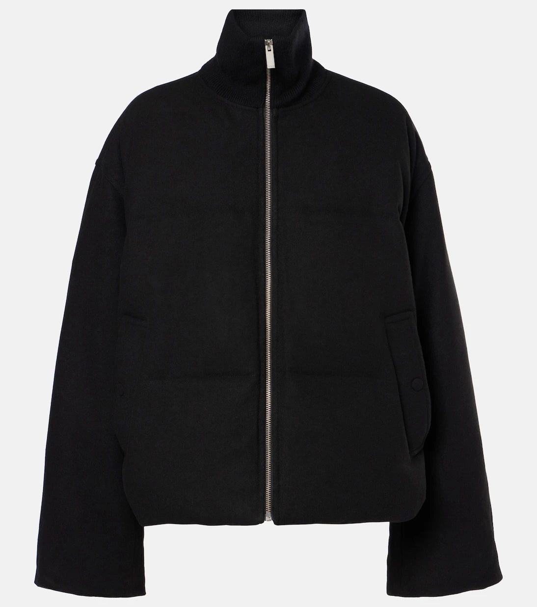 Toteme - Wool-blend flannel down jacket