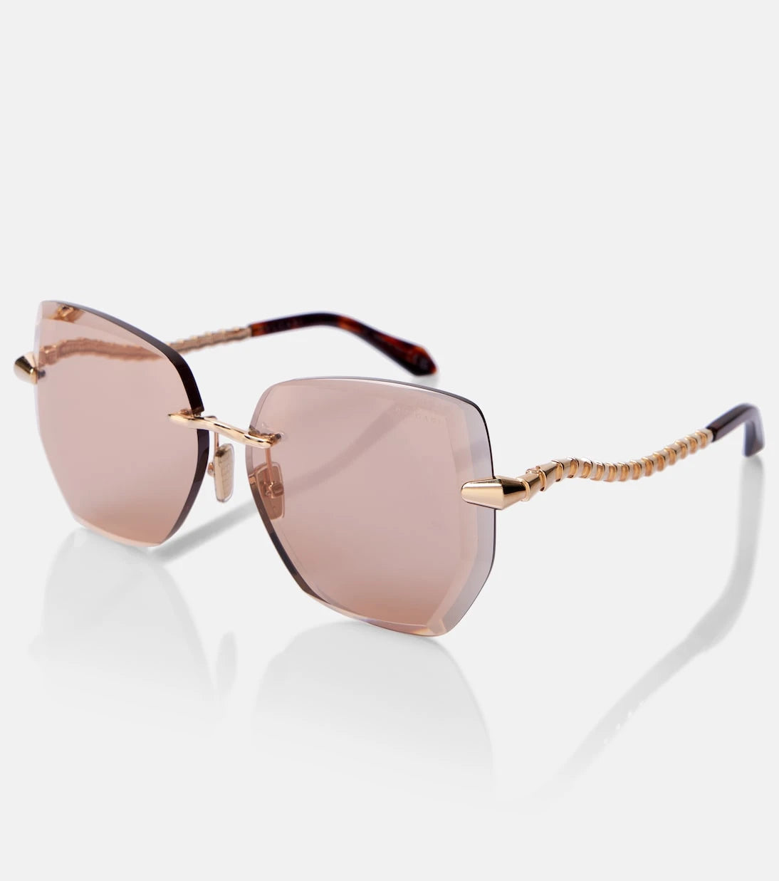 Bvlgari - Serpenti Viper oversized sunglasses