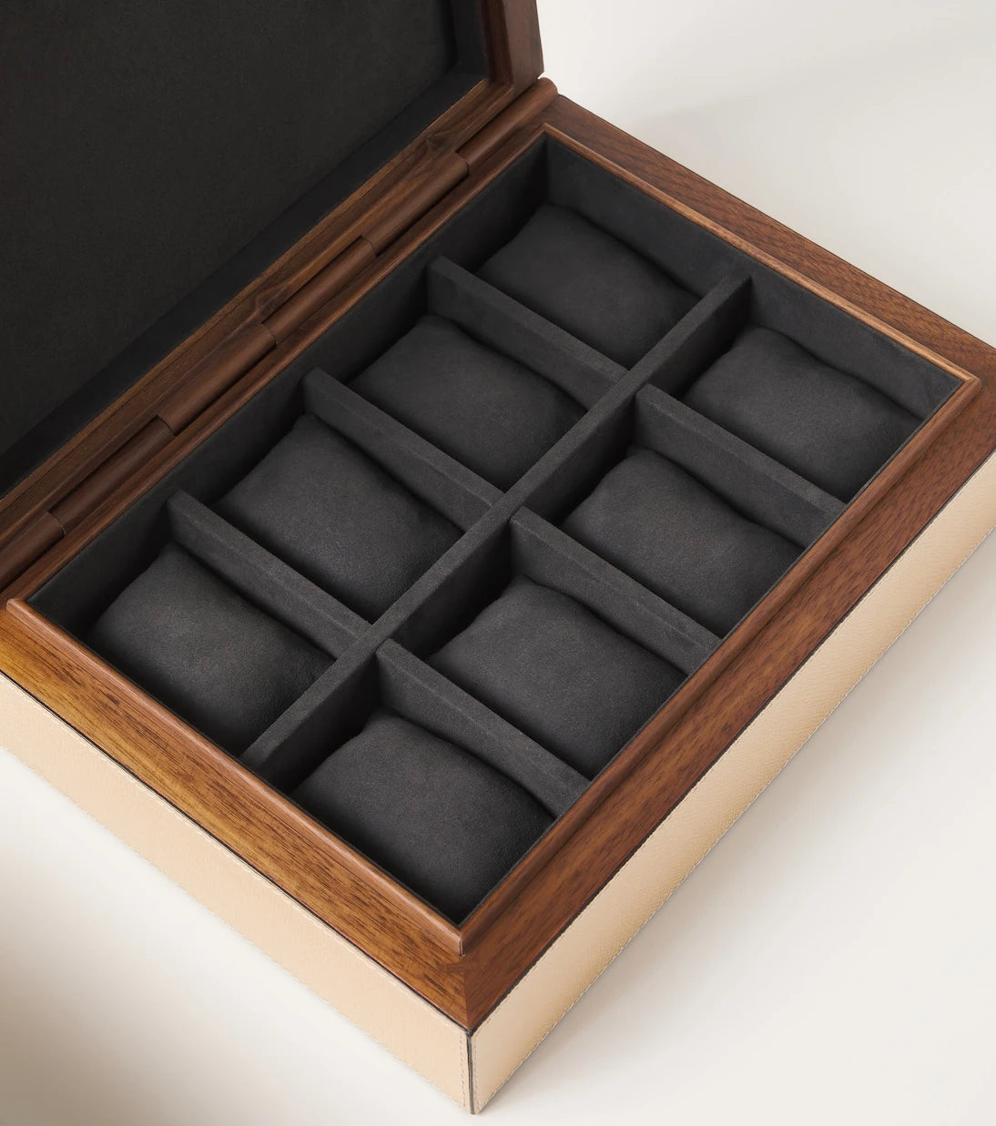 Giobagnara - Frank wood and leather watch box