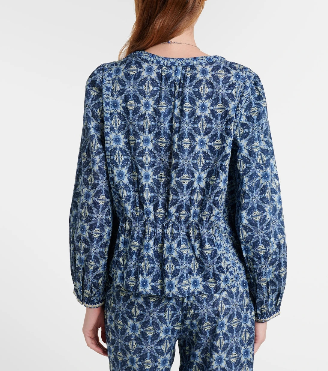 Velvet - Claudie printed cotton blouse
