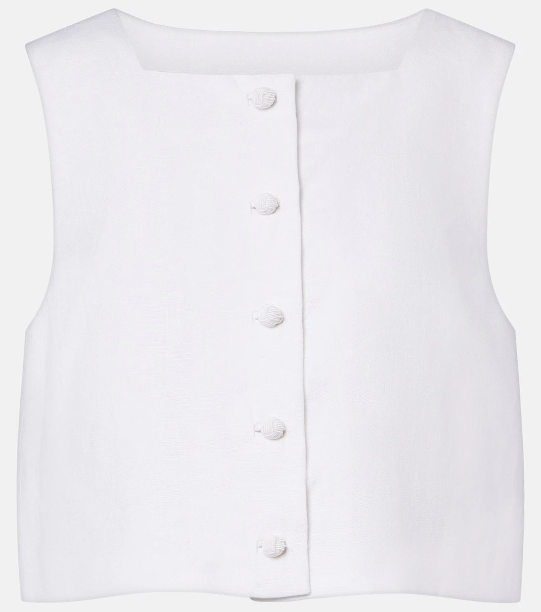 Posse - Rio linen crop top