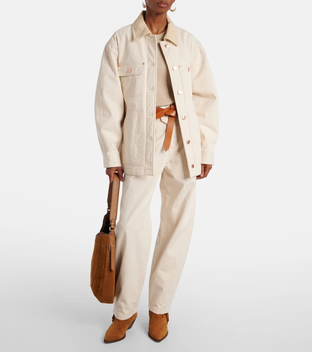 Isabel Marant - Oumaya barrel-leg jeans