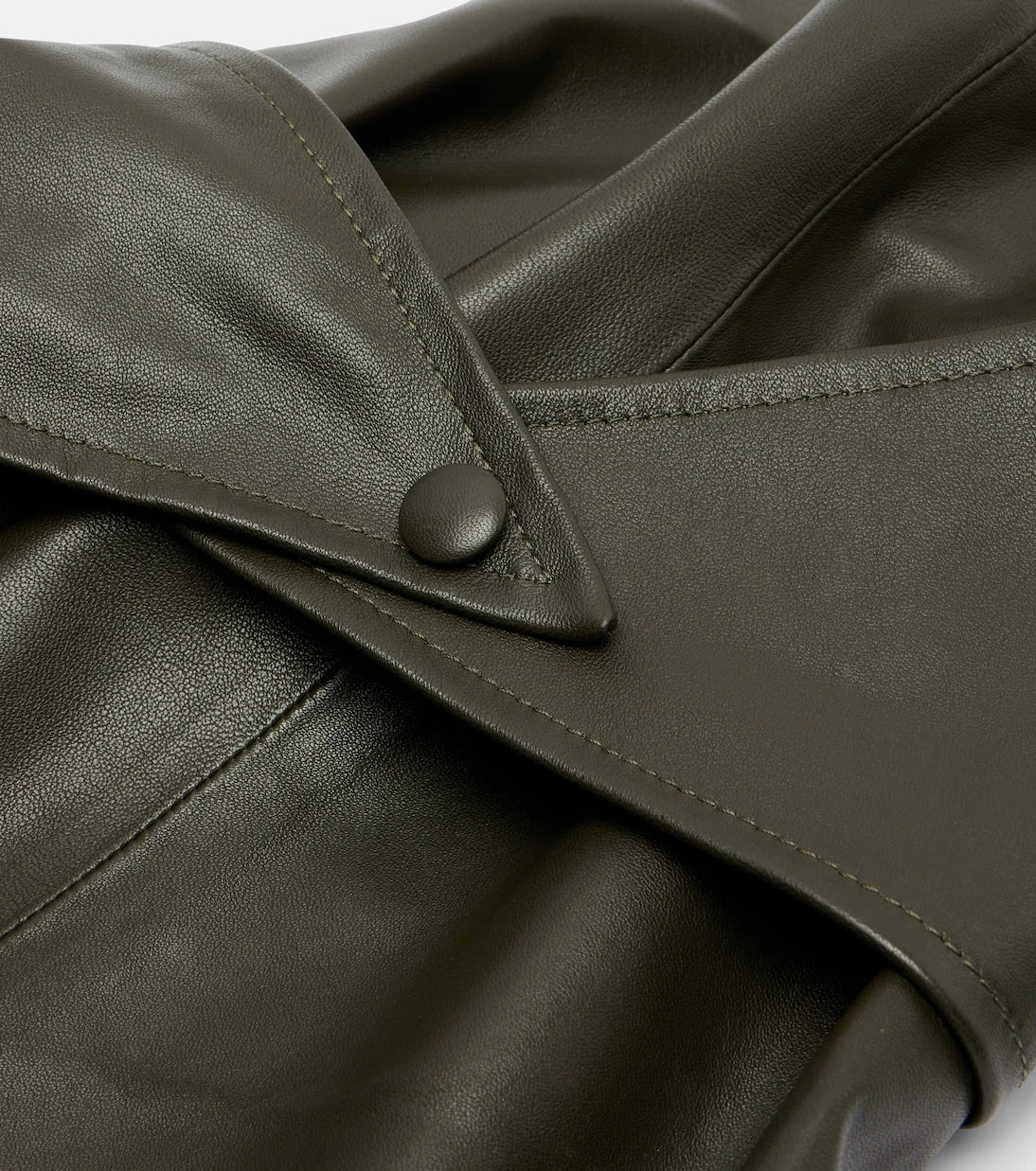 Nour Hammour - Draped leather hood
