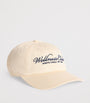 Ivory Cotton Embroidered Baseball Cap