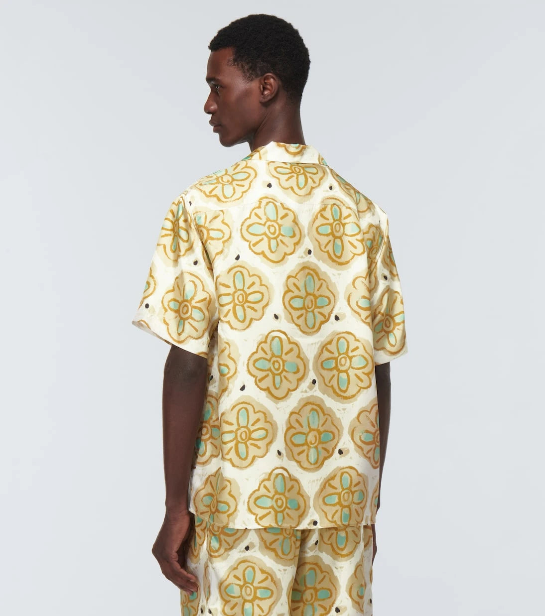 Commas - Printed silk shirt