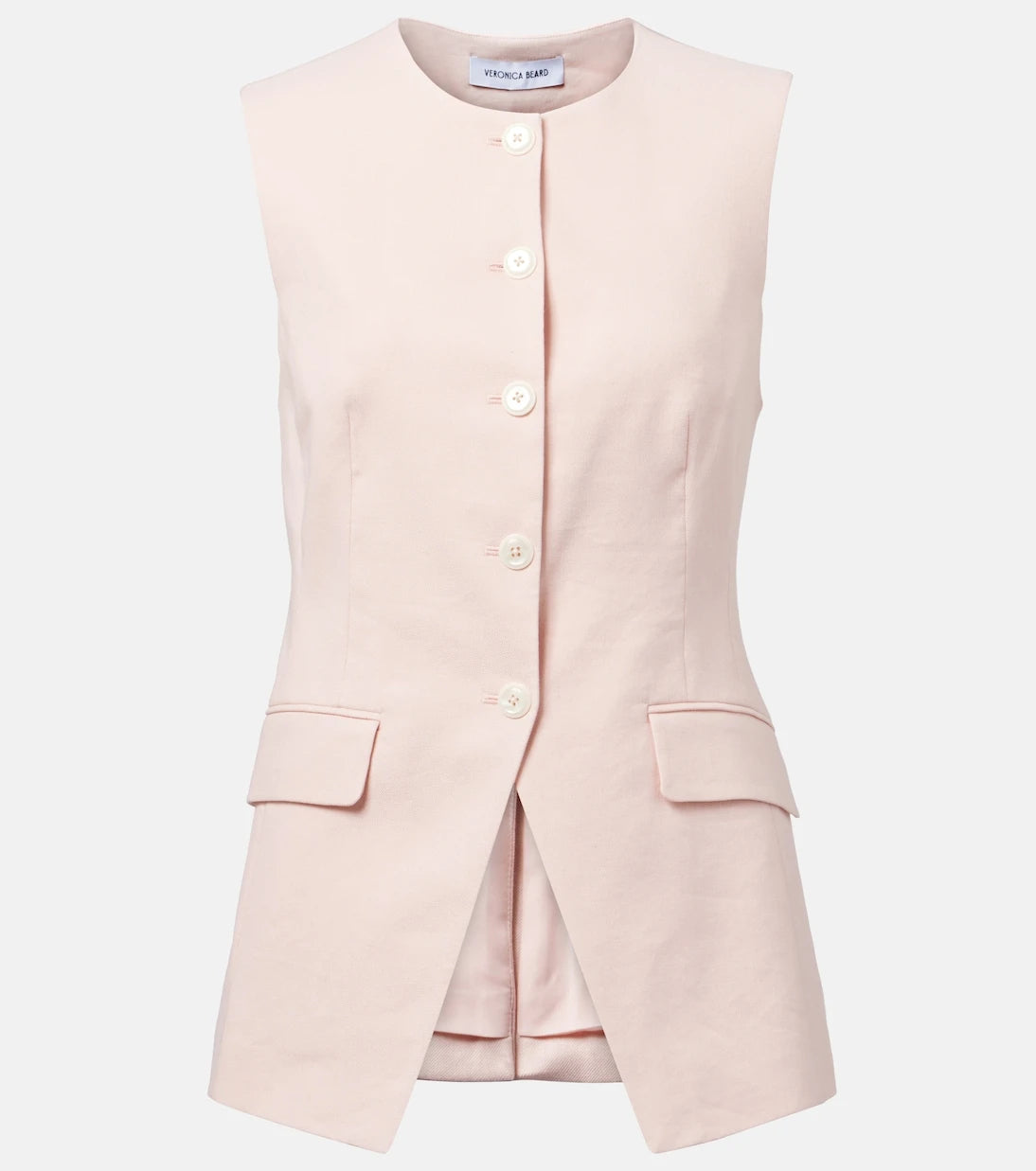 Veronica Beard - Lois linen-blend vest