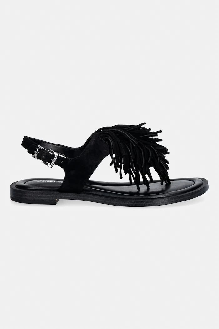 MICHAEL Michael Kors Kadın Süet Sandalet Indra Thong Sandal