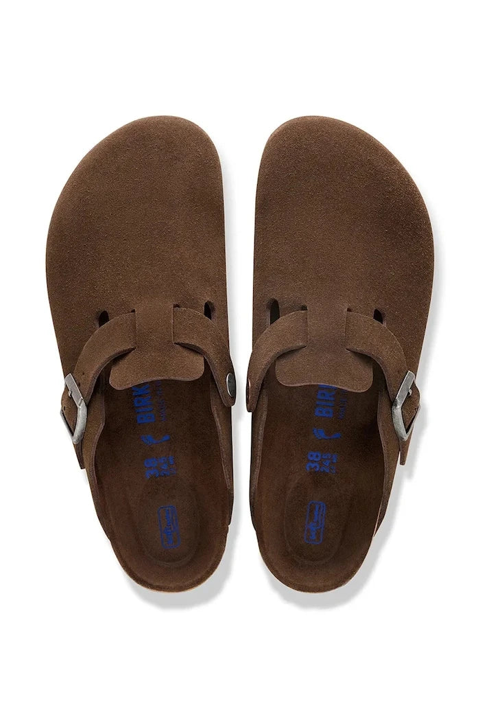 Birkenstock Boston SFB LEVE Kadın Süet Terlik