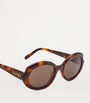 Mini Oval Sunglasses HAVANA