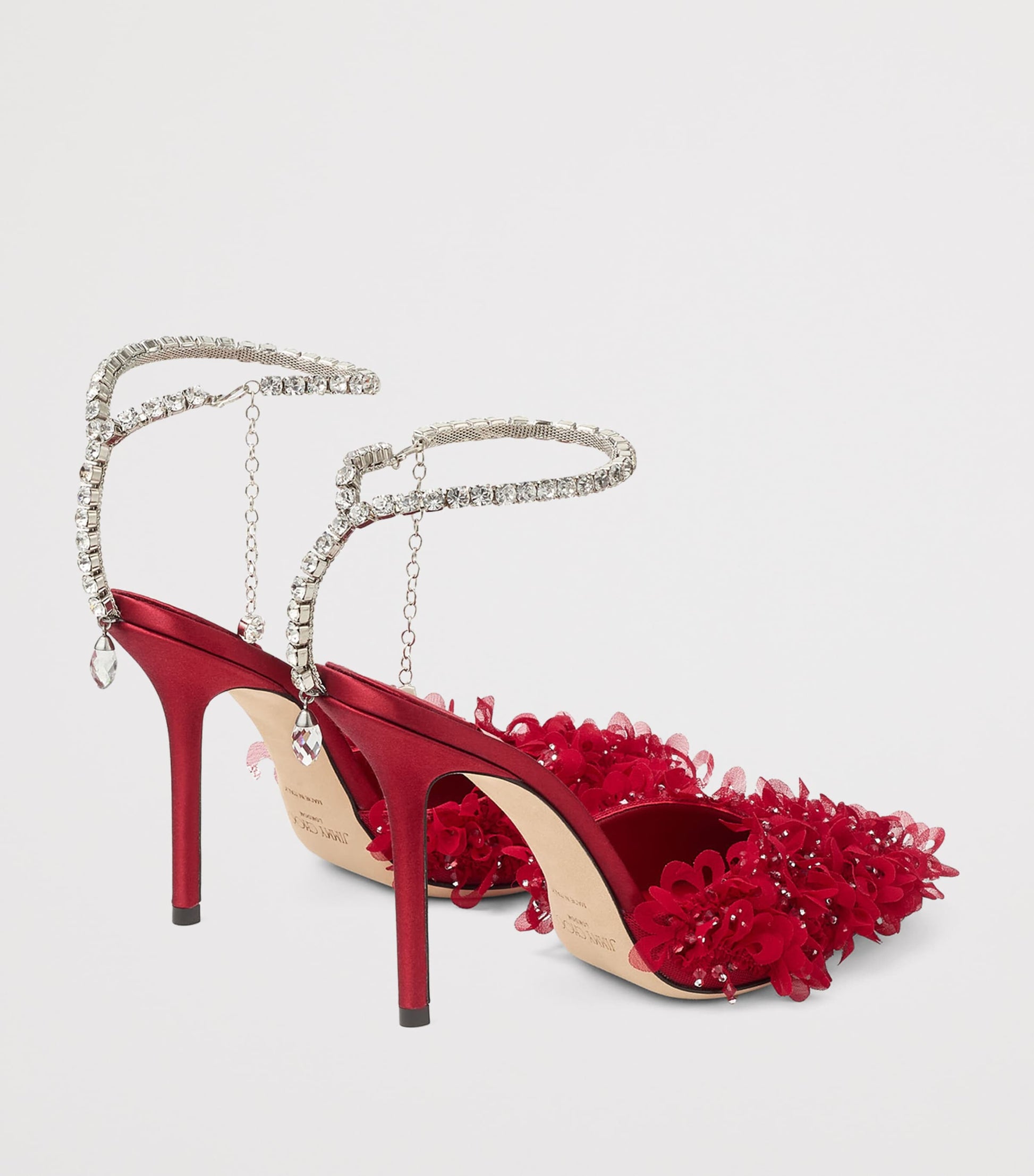 Saeda 100 Floral Embellished Pumps