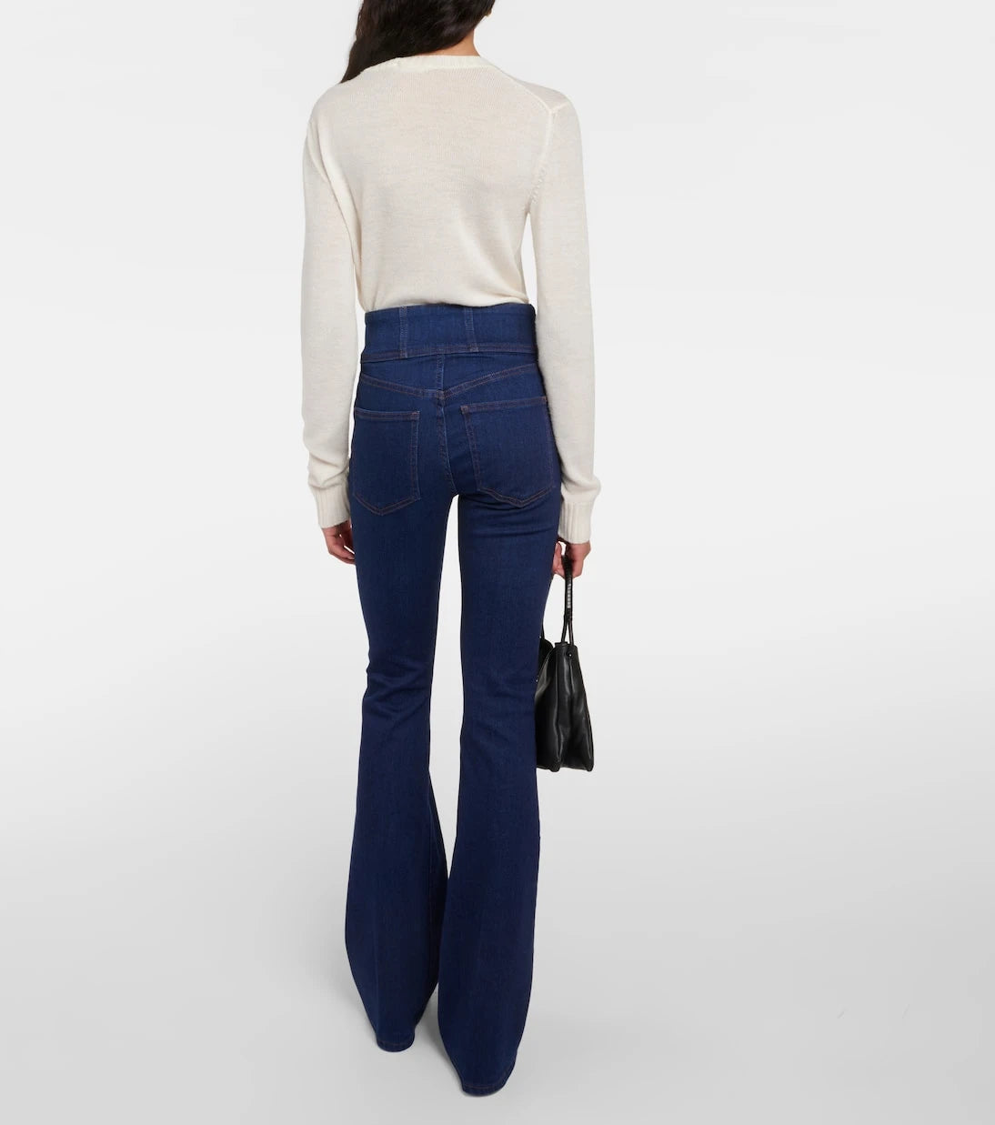 Veronica Beard - Beverly high-rise flared jeans