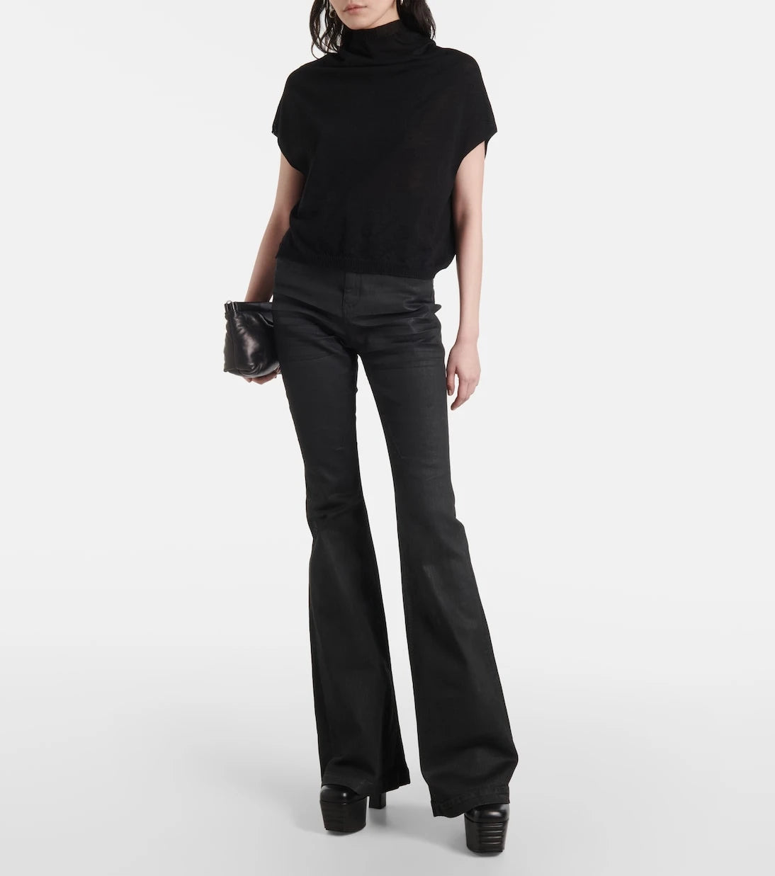 Rick Owens - Wool turtleneck top