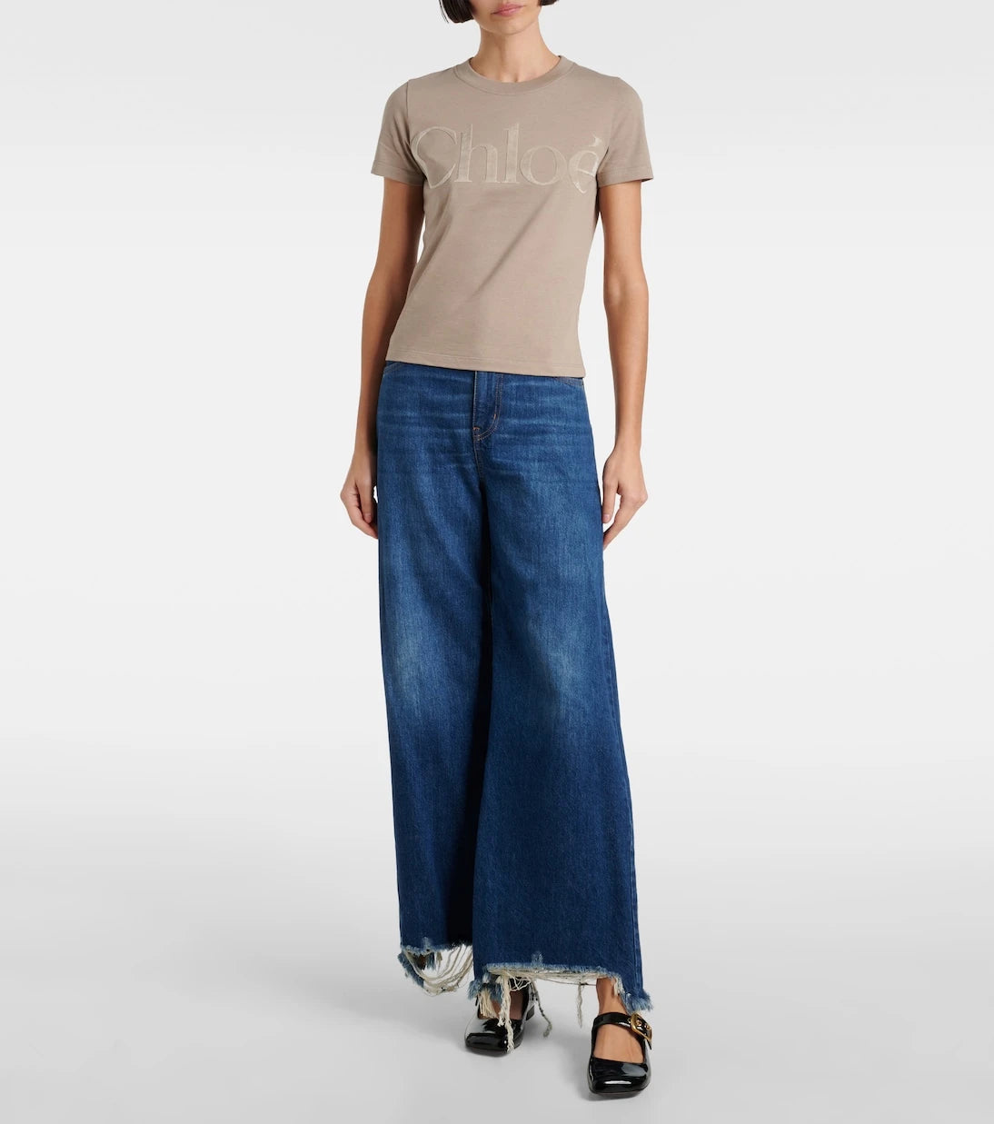 Chloé - Polly patent leather Mary Jane flats