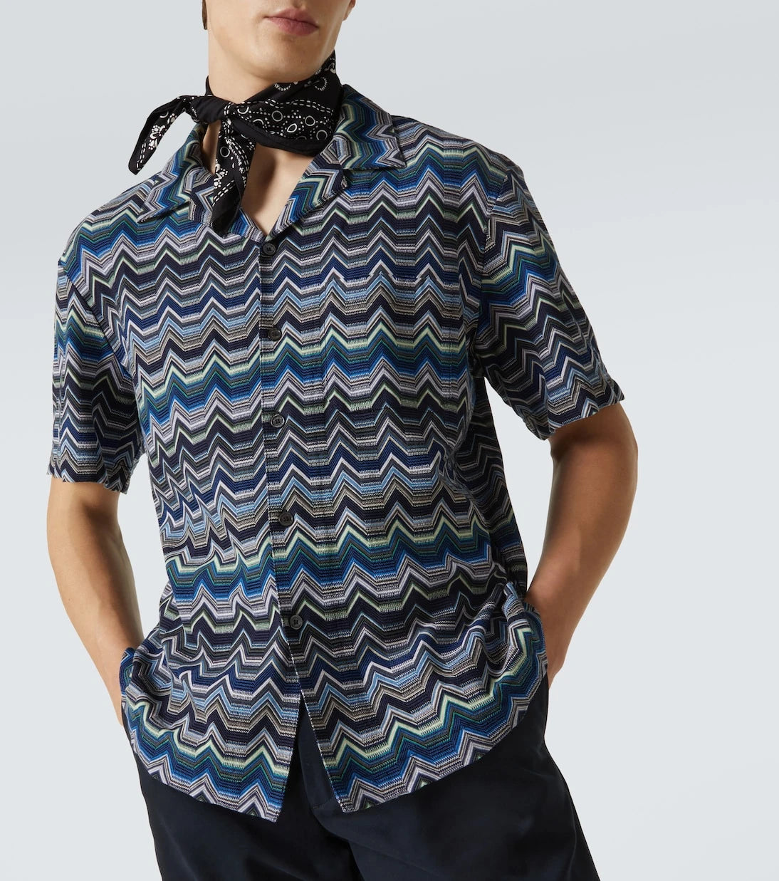 Missoni - Zigzag cotton shirt
