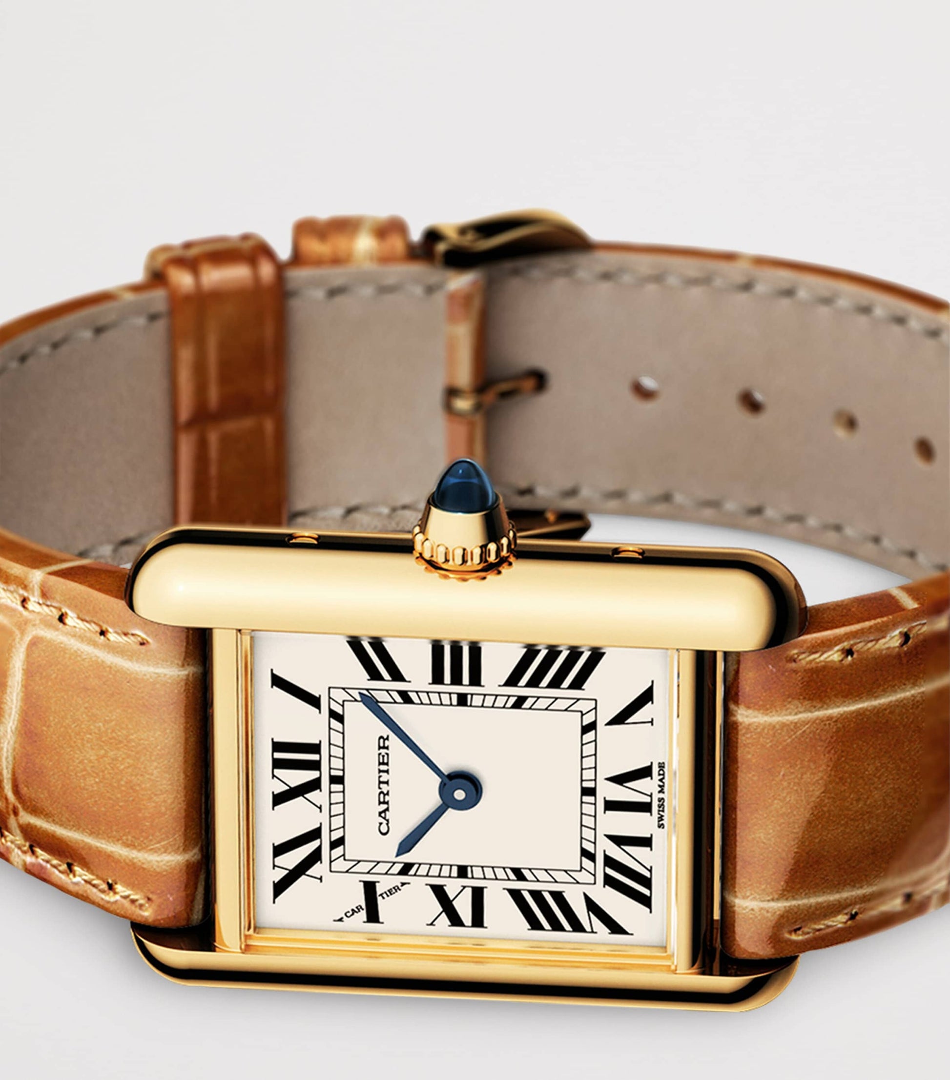 Cartier Small Yellow Gold Tank Louis Cartier Watch 22mm