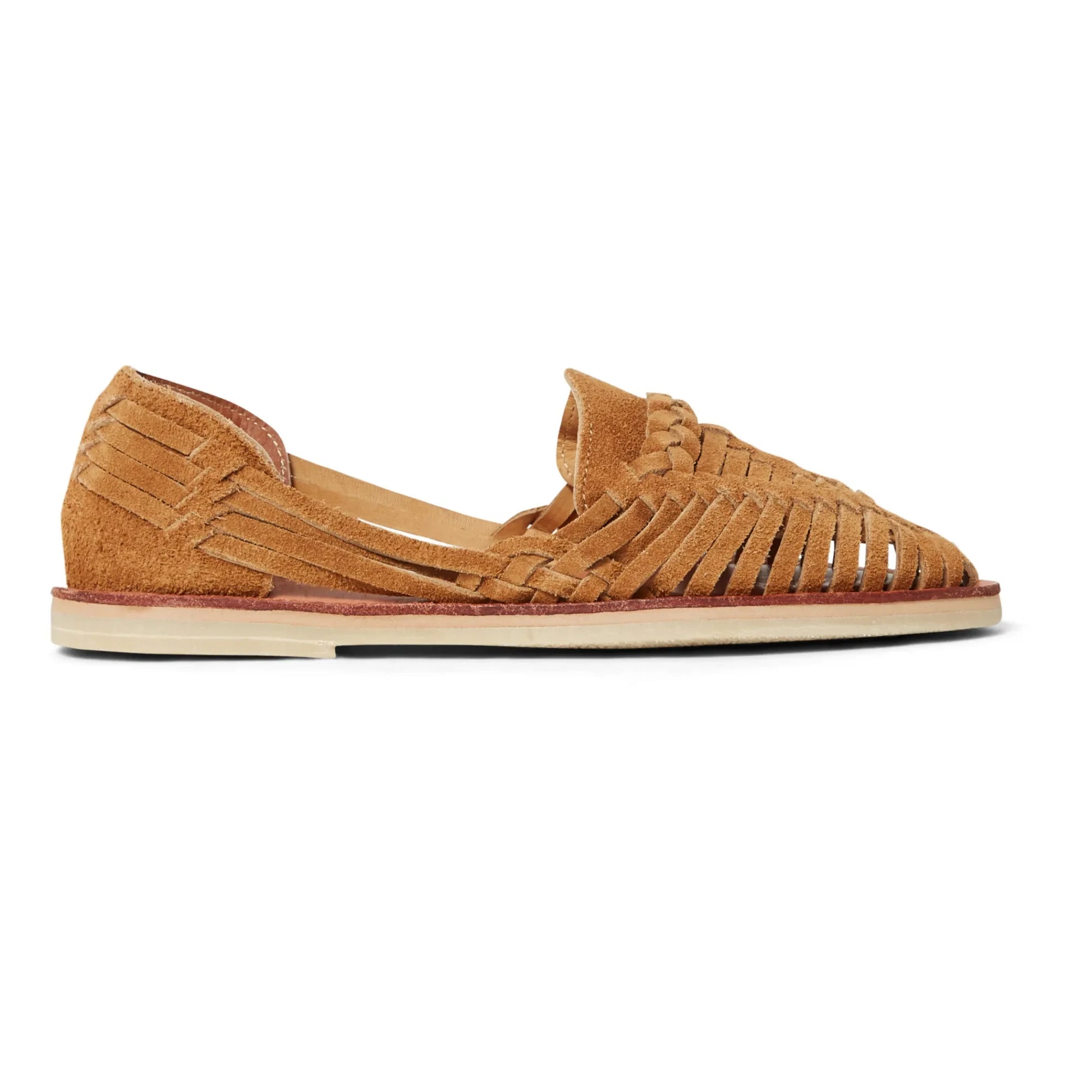 Mapache - Alegre Suede Sandals | Camel