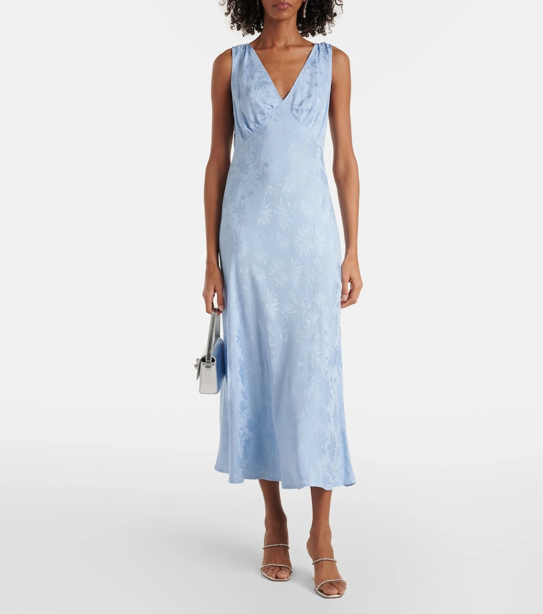 Rixo - Sandrine floral jacquard midi dress
