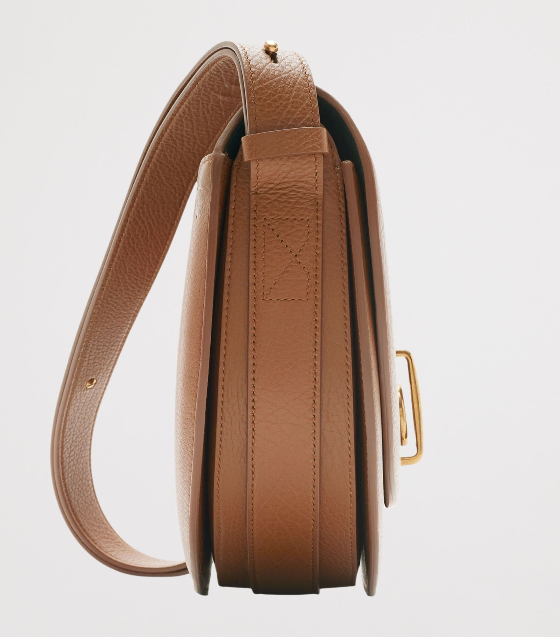 Brown Leather Rocking Horse Bag