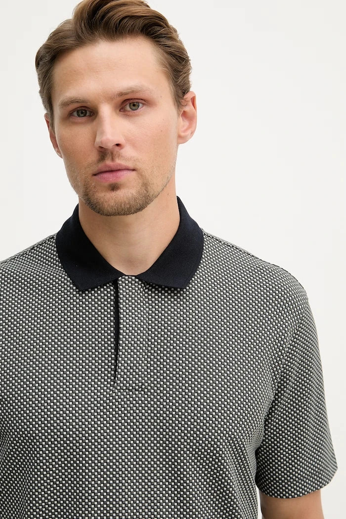 Armani Exchange Erkek Pamuk Elastan Polo Tişört