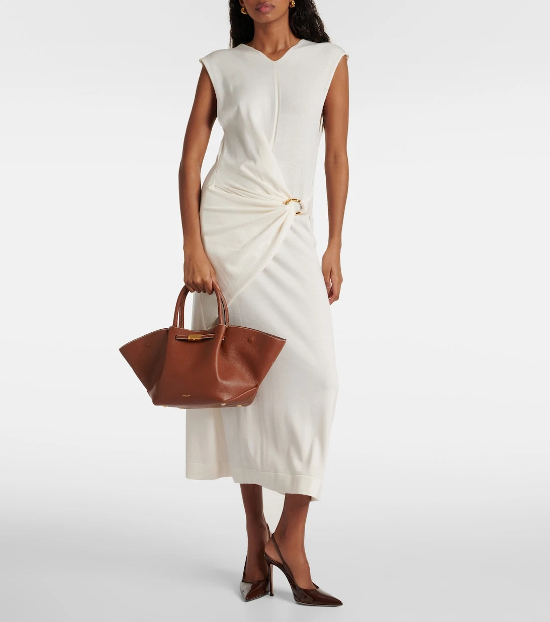 DeMellier - New York Midi leather tote bag