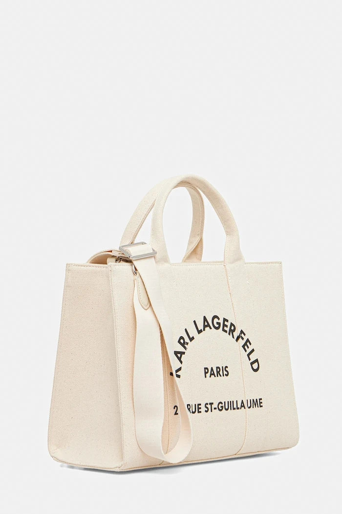 Karl Lagerfeld kadın pamuk tote çanta K/RSG