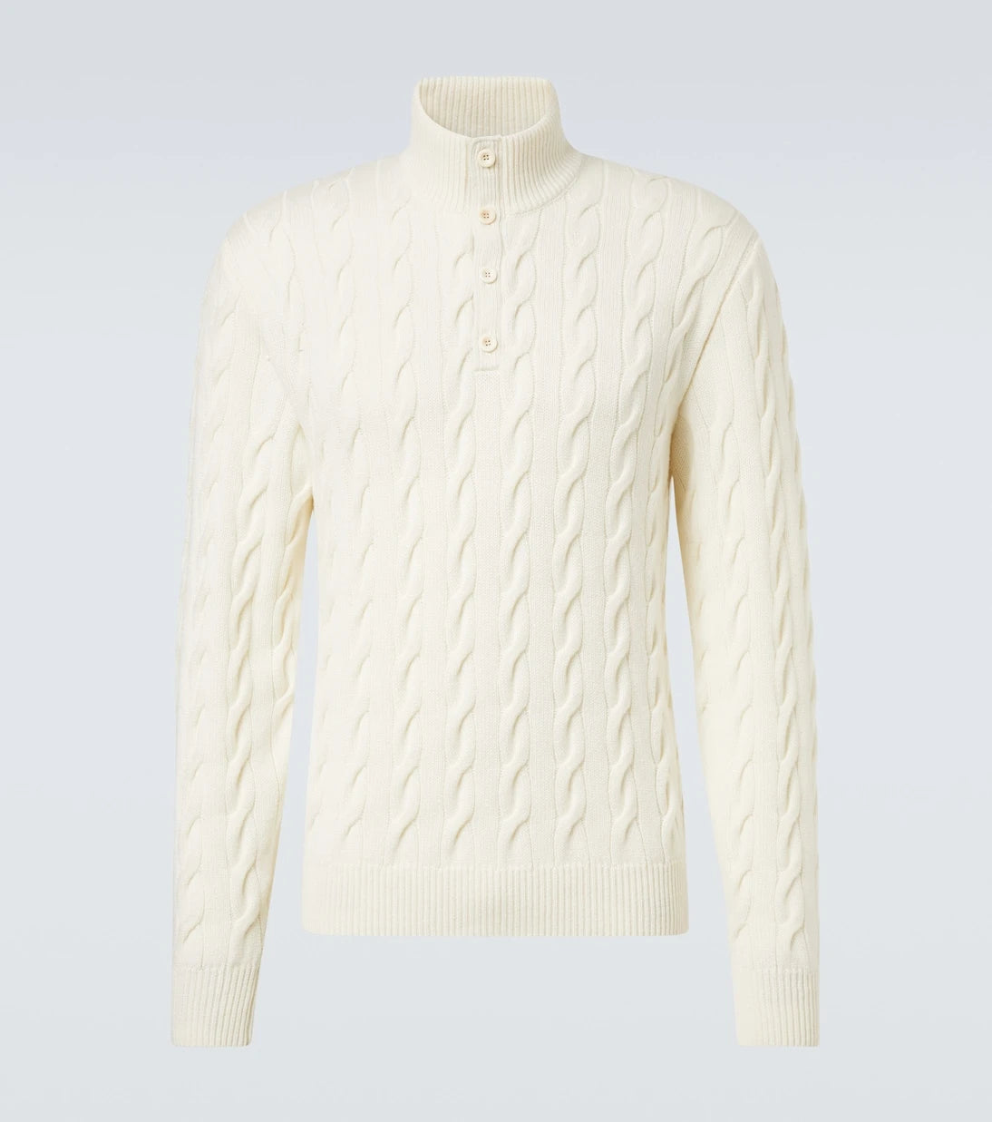 Ralph Lauren Purple Label - Cable-knit cashmere sweater