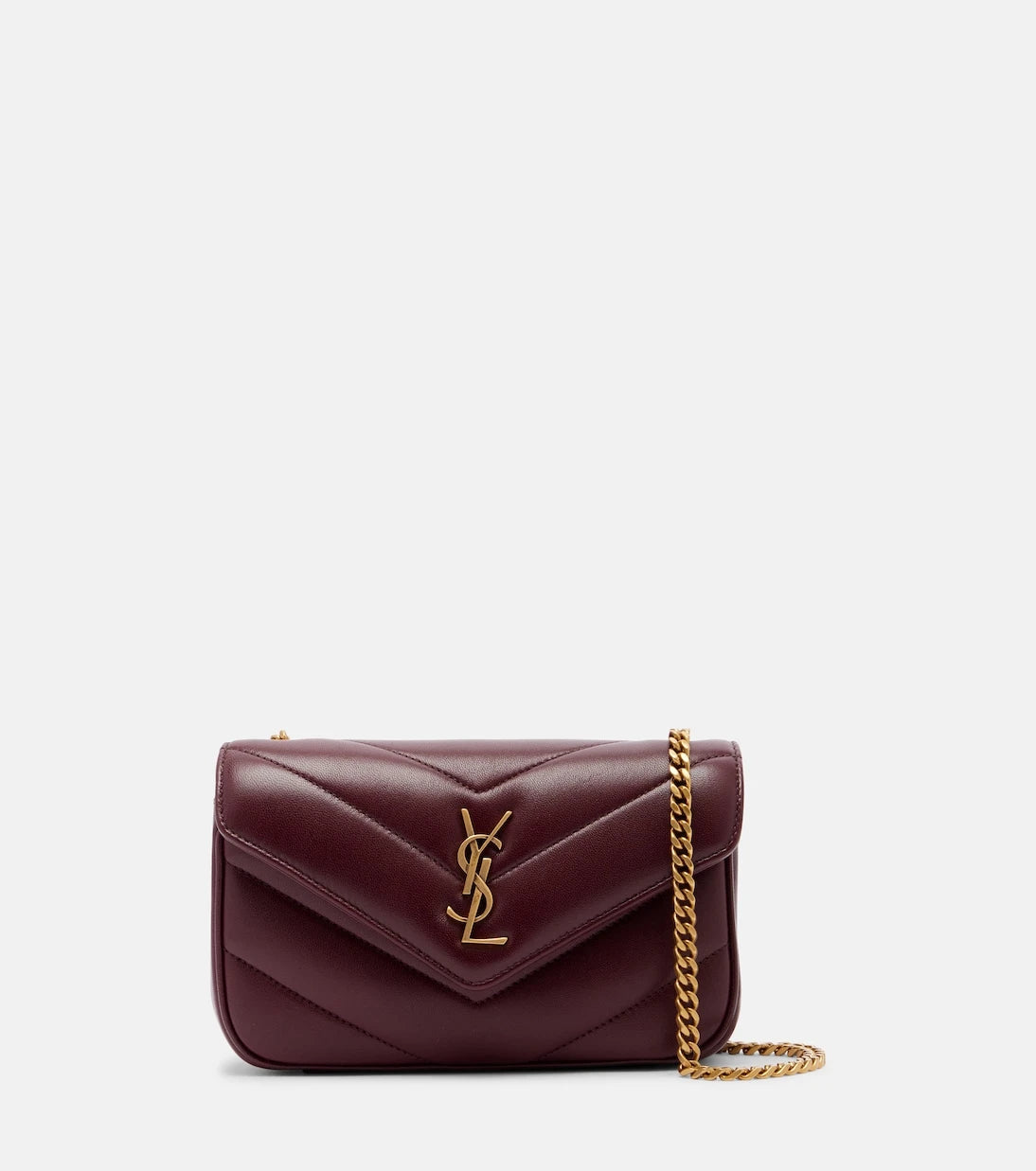 Saint Laurent - Loulou Mini leather crossbody bag