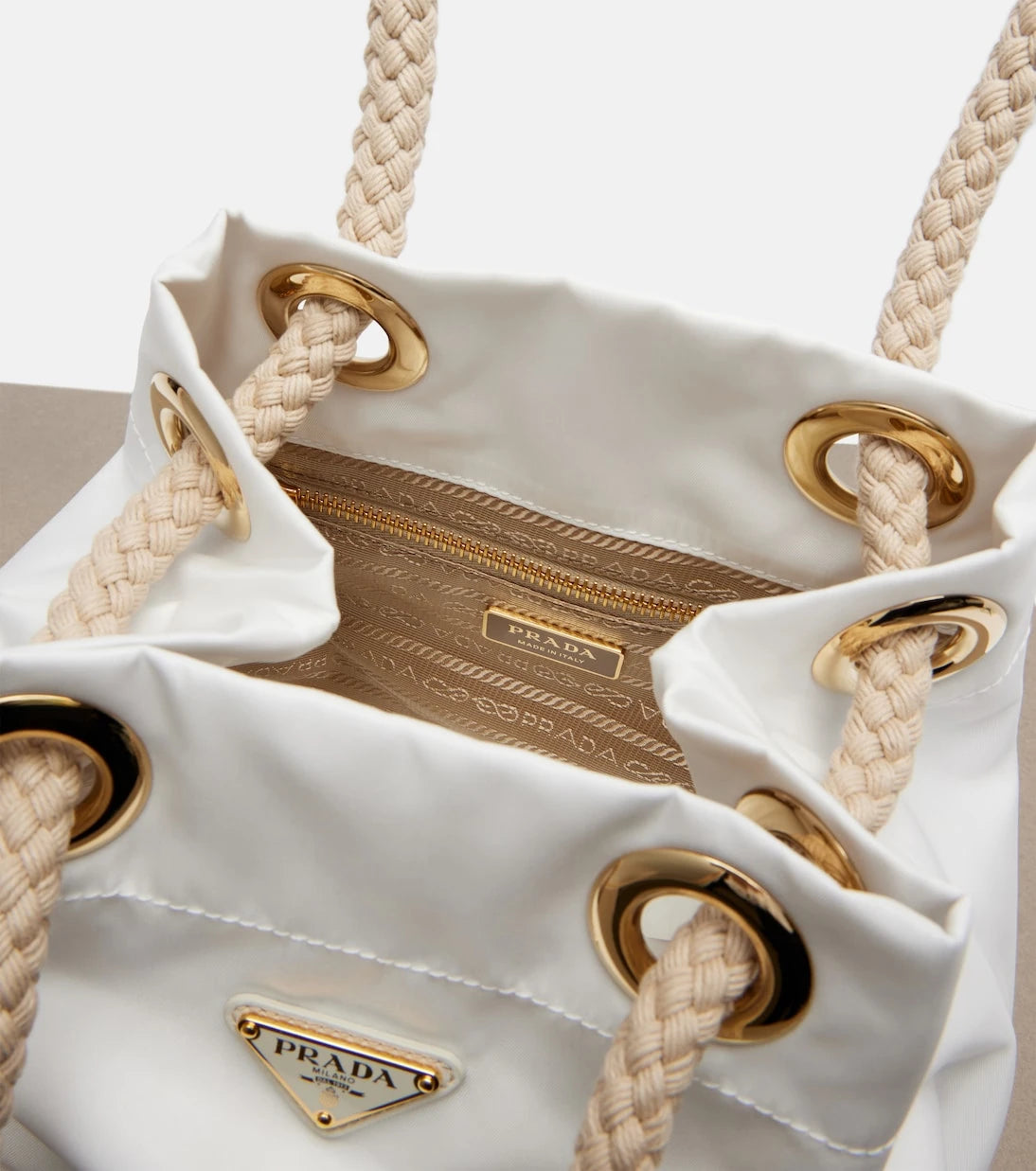 Prada - Prada Mariner Re-Nylon Small bucket bag