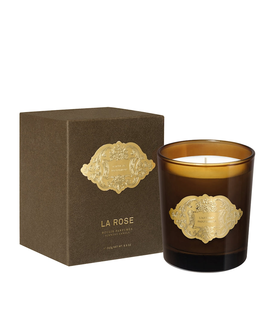L'Artisan Parfumeur La Rose Scented Candle (240g)