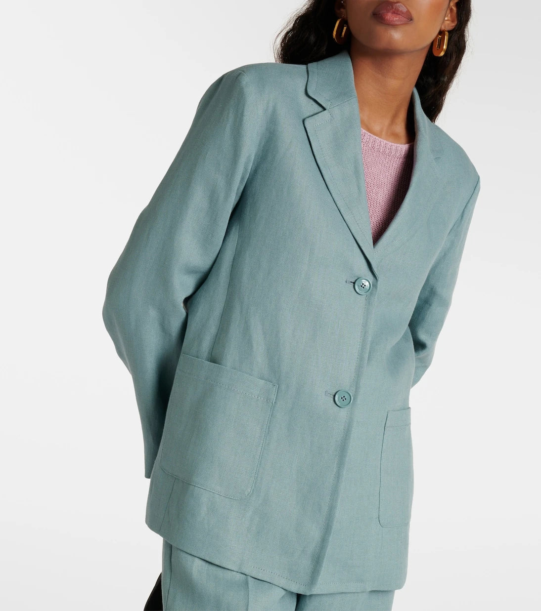 'S Max Mara - Socrates single-breasted linen blazer