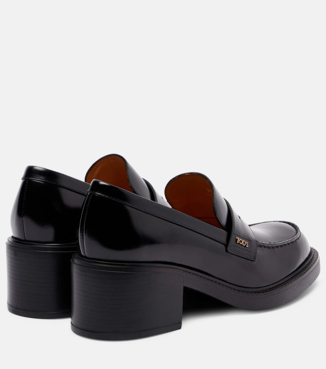 Tod's - Leather loafer pumps
