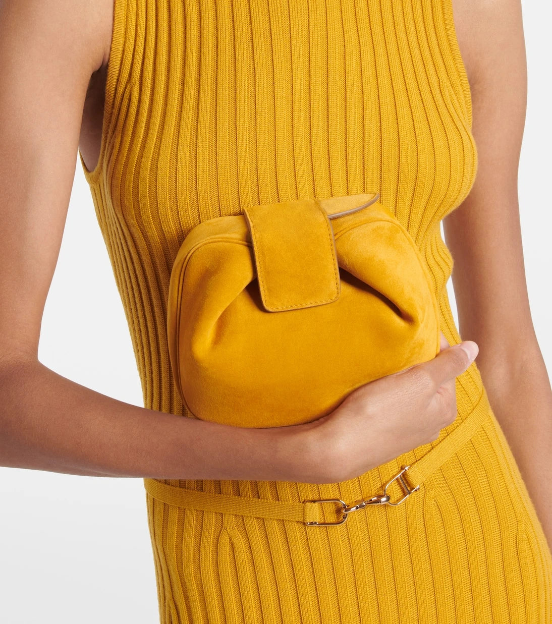 Gabriela Hearst - Soft Demi Small leather clutch