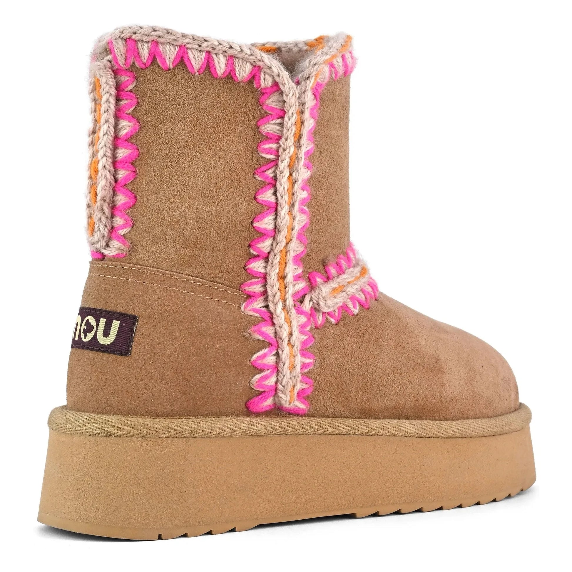 Mou - Norfolk Compensated Boots Sweden | Pink