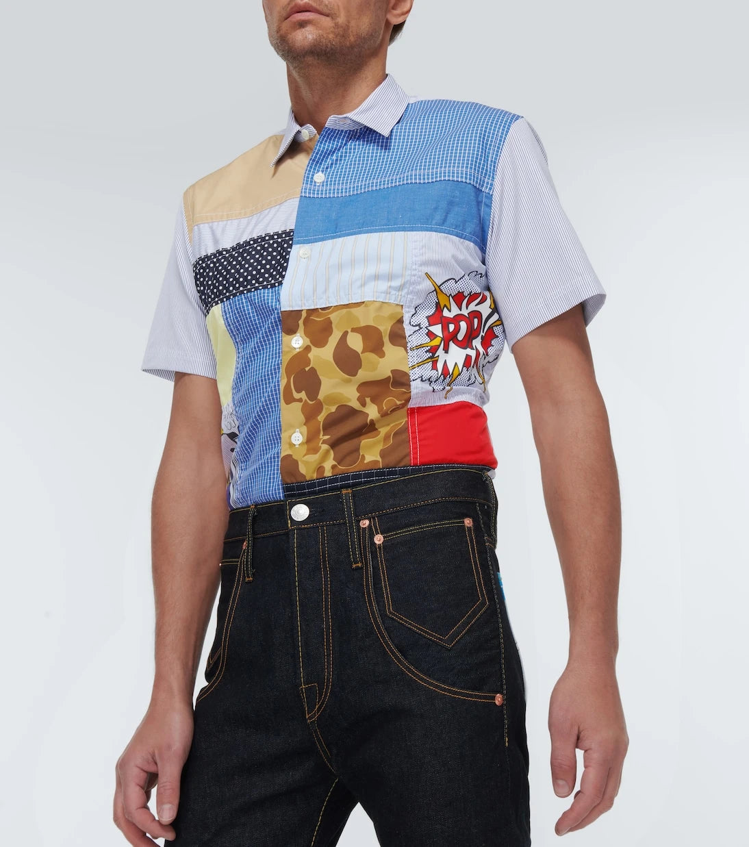 Junya Watanabe - x  Roy Lichtenstein cotton shirt