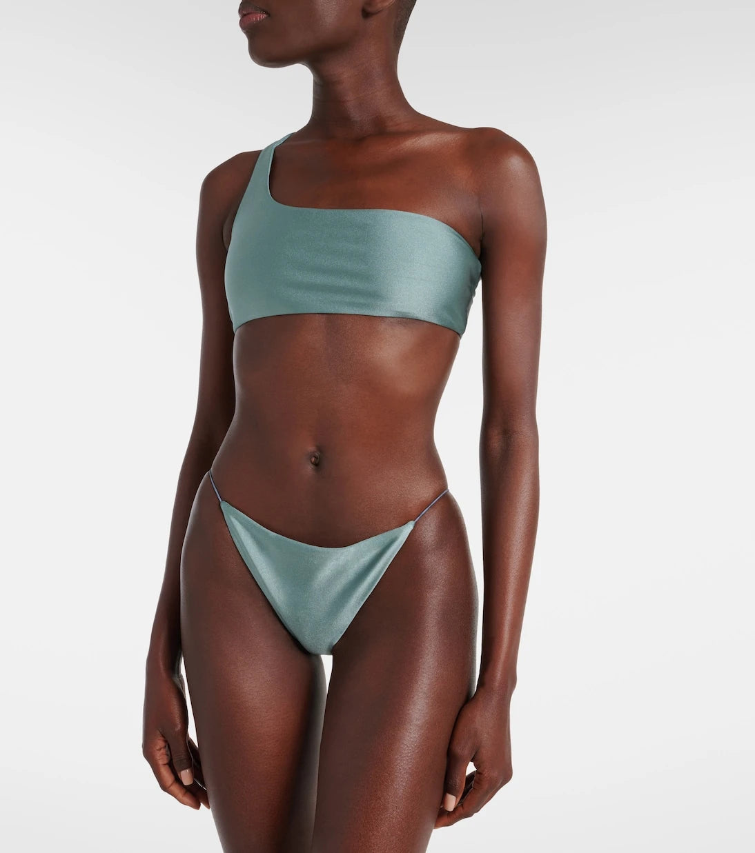 Jade Swim - Apex one-shoulder bikini top