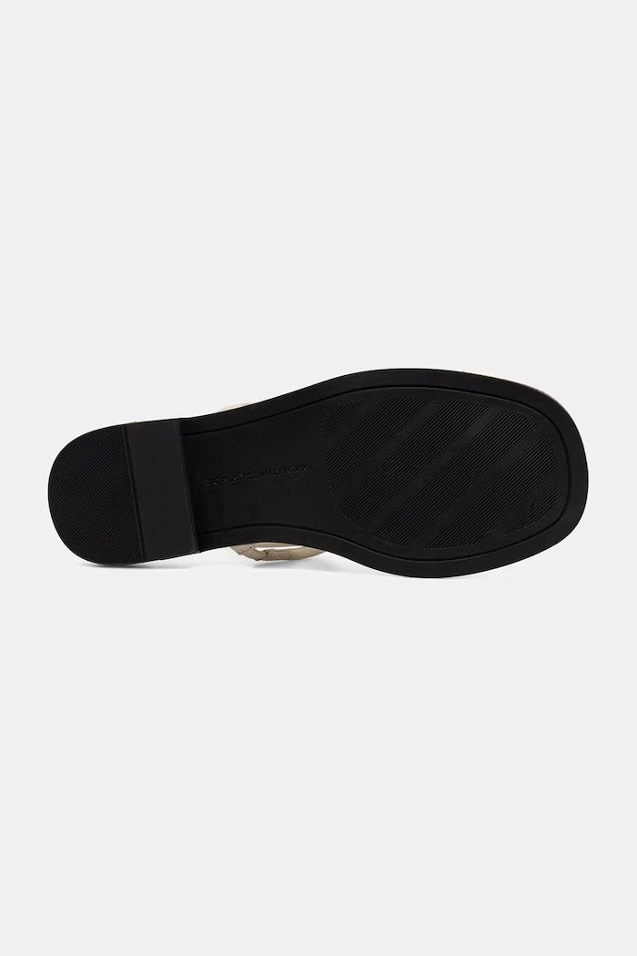 Tommy Hilfiger Kadın Deri Sandalet GOLD HEEL DRESSY SANDAL