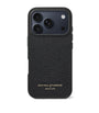 Grained Leather iPhone 17 Pro Case