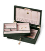 Leather Croc-Embossed Savoy Jewellery Box