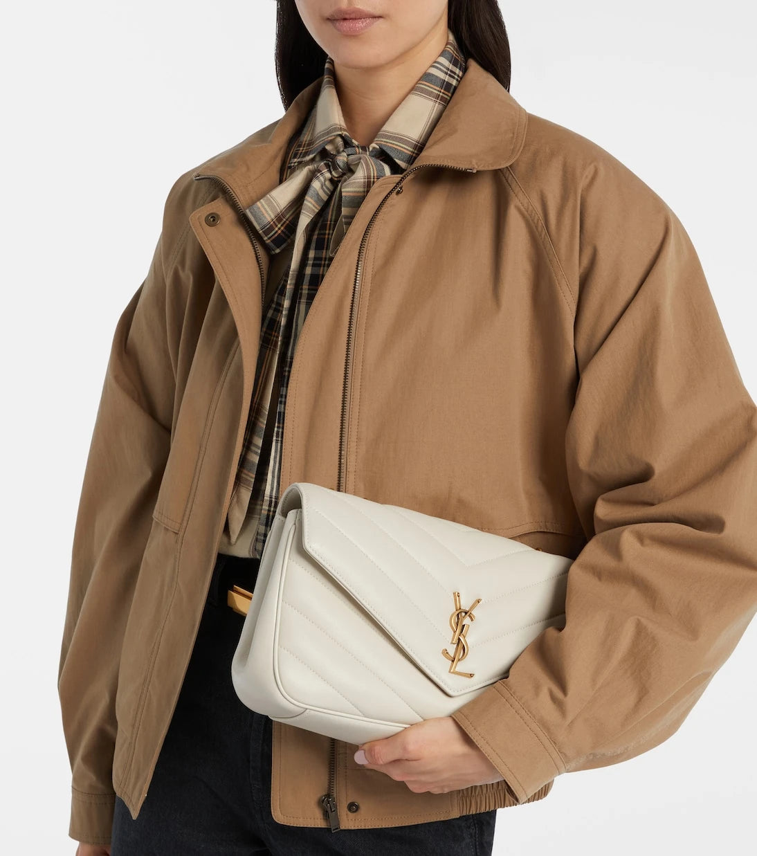 Saint Laurent - Loulou Medium leather shoulder bag