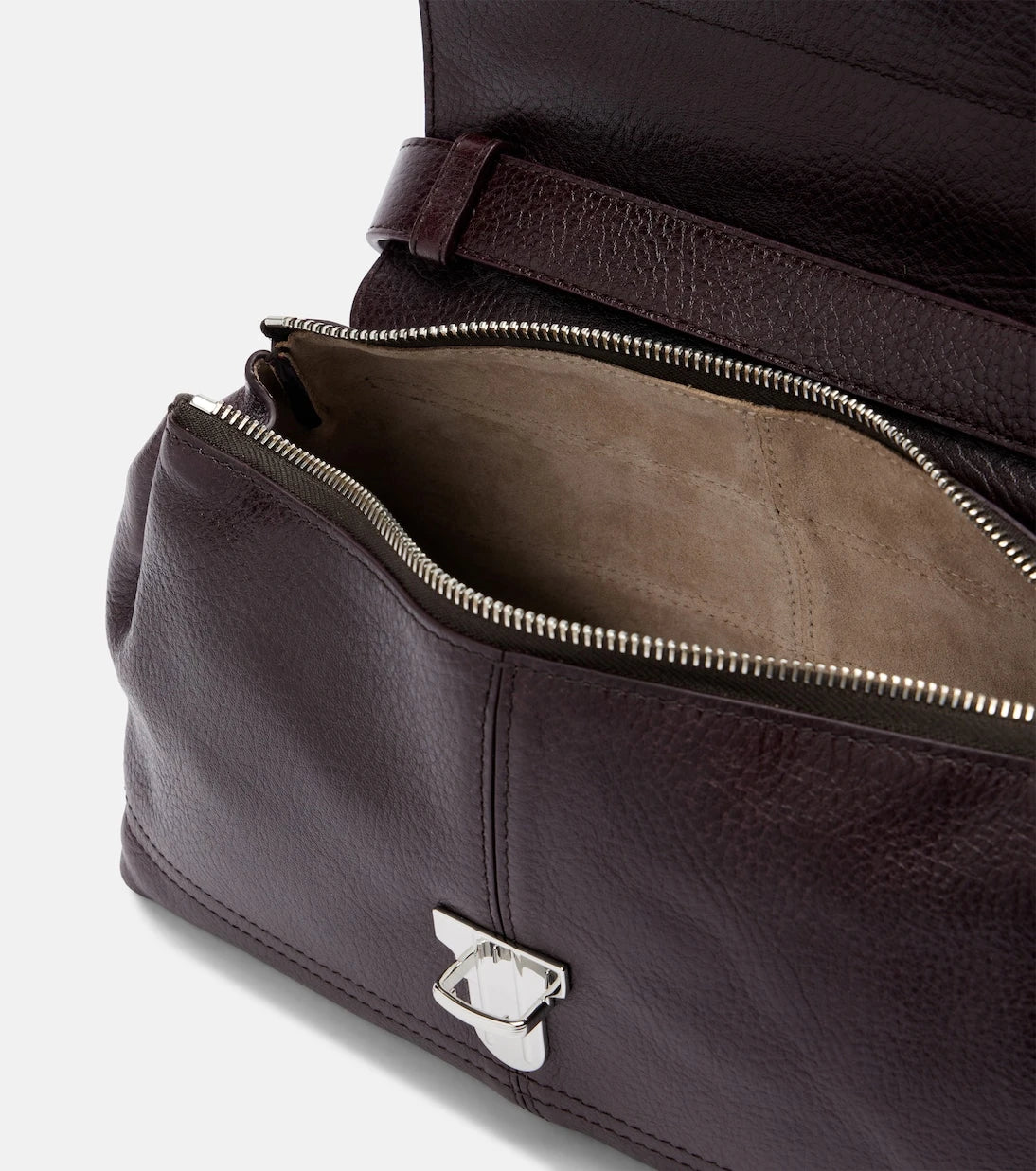 Lemaire - Gear Small leather shoulder bag